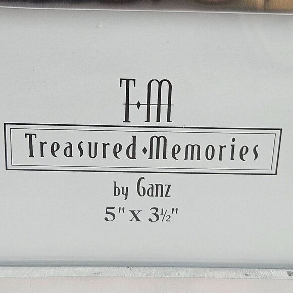 Ganz Picture Frame Treasured Memories We Were Here Metal Holds 5x3.5 Photo - Picture 2 of 10
